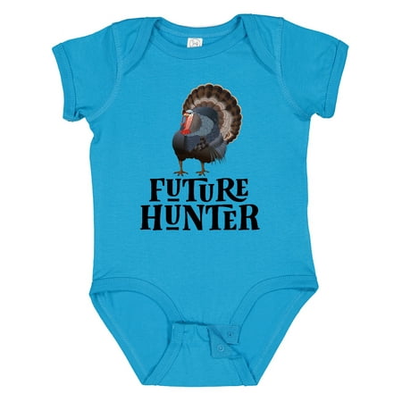 Inktastic Turkey Hunting Future Hunter Gift Baby Boy Bodysuit