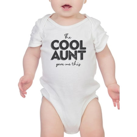 I m The Cool Aunt Infant Bodysuit Newborn