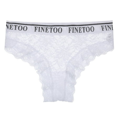 ZMHEGW 3 Pack Panties For Women Mesh Bow Embroidered Lace Transparent String Back Bandage Hollow Out String Briefs Underwear
ZMHEGW 3 Pack Panties For Women Mesh Bow Embroidered Lace Transparent String Back Bandage Hollow Out String Briefs Underwear