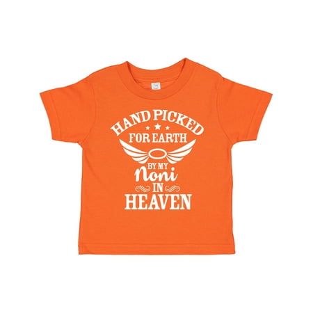Inktastic Handpicked for Earth by My Noni in Heaven with Angel Wings Gift Toddler Boy or Toddler Girl T-Shirt
Inktastic Handpicked for Earth by My Noni in Heaven with Angel Wings Gift Toddler Boy or Toddler Girl T-Shirt