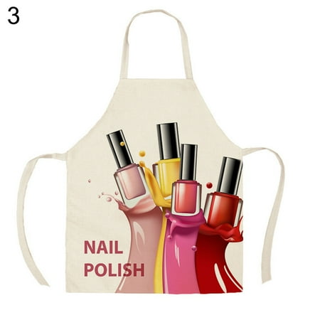 Gwong 1 Pcs Kitchen Apron Clear Pattern Anti-fade Flax Nail Glue Printed Cooking Chef Bib for BBQ
Gwong 1 Pcs Kitchen Apron Clear Pattern Anti-fade Flax Nail Glue Printed Cooking Chef Bib for BBQ
