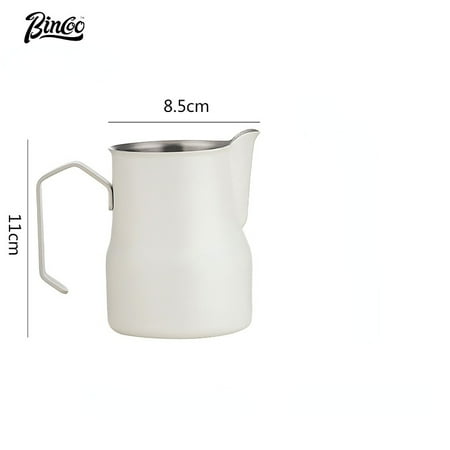 Milk Frothing Pitcher Steaming Cup 300ml/10oz Barista Tool Frother Jug For Espresso Machine Coffee Cappuccino Latte Art
Milk Frothing Pitcher Steaming Cup 300ml/10oz Barista Tool Frother Jug For Espresso Machine Coffee Cappuccino Latte Art