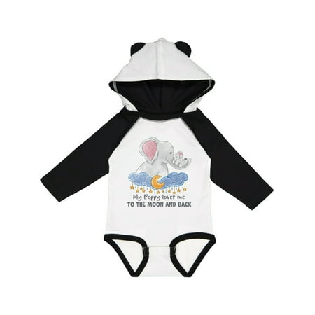 Inktastic My Poppy Loves Me to the Moon and Back Elephant Family Gift Baby Boy or Baby Girl Long Sleeve Bodysuit
Inktastic My Poppy Loves Me to the Moon and Back Elephant Family Gift Baby Boy or Baby Girl Long Sleeve Bodysuit