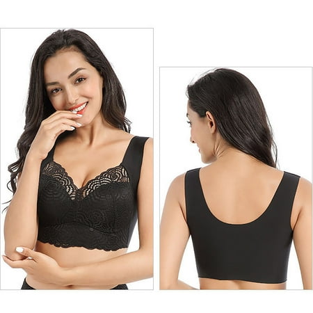 Malibure Sports Bras For Women Woman Sports Bra No Steel Ring Bras Fitness Vest Sexy Seamless Hollowing Out Lace Underwear Black 5XL
Malibure Sports Bras For Women Woman Sports Bra No Steel Ring Bras Fitness Vest Sexy Seamless Hollowing Out Lace Underwear Black 5XL