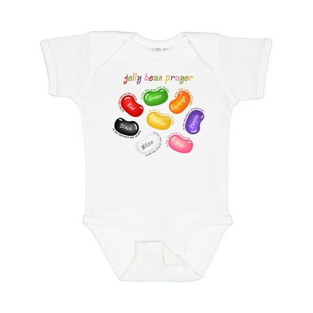 Inktastic Jelly Bean Prayer Gift Baby Boy or Baby Girl Bodysuit
