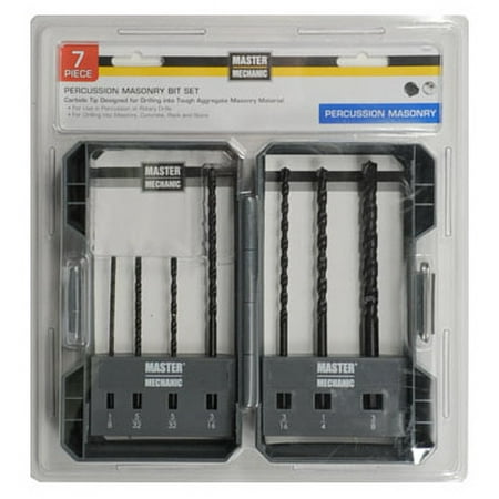 702637 7-Piece Percussion Masonry Drill Bit Set - Quantity 1