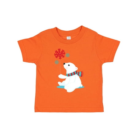 Inktastic Polar Bear Bear with Scarf Cute Bear Snowflakes Boys or Girls Toddler T-Shirt
Inktastic Polar Bear Bear with Scarf Cute Bear Snowflakes Boys or Girls Toddler T-Shirt