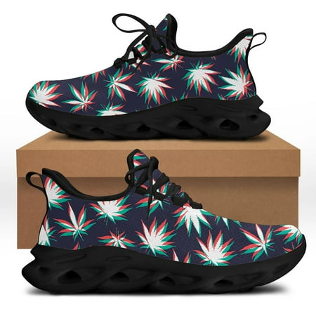 3D Weed Leaves Printed Flat Shoes for Ladies Breathable Premium Sketch Casual Sneaker Comfortable Walking Shoes Female Footwear
3D Weed Leaves Printed Flat Shoes for Ladies Breathable Premium Sketch Casual Sneaker Comfortable Walking Shoes Female Footwear