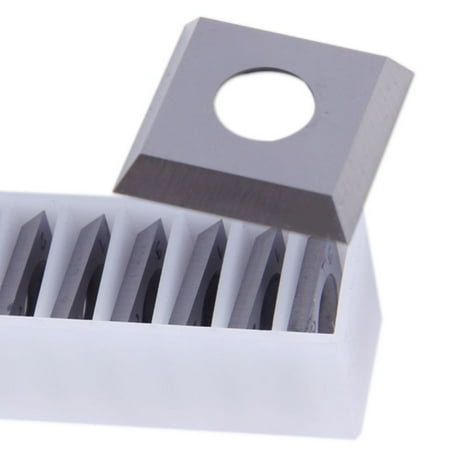ALSLIAO 10Pcs 15mm 6 Radius Carbide Insert 4-Edge for Wood Working Turning Byrd Head 
ALSLIAO 10Pcs 15mm 6 Radius Carbide Insert 4-Edge for Wood Working Turning Byrd Head