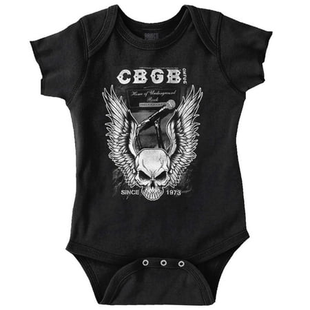 Brisco Brands CBGB NYC 1973 Underground Rock Youth Baby Romper Bodysuit
Brisco Brands CBGB NYC 1973 Underground Rock Youth Baby Romper Bodysuit