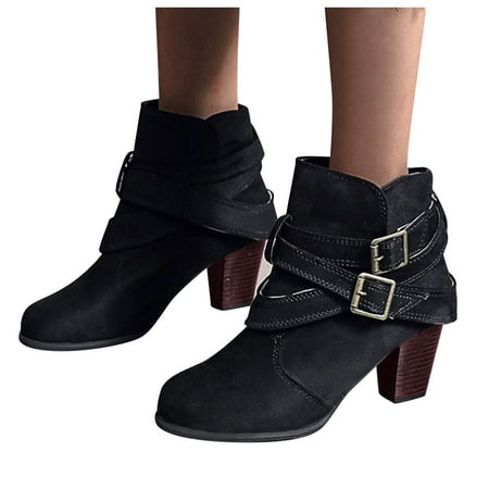 nsendm Dogs Boots for Women Zipper Shoes Breathable Fashion Boots Heels Chunky Short Suede Boots for Women with Heel Black 7
nsendm Dogs Boots for Women Zipper Shoes Breathable Fashion Boots Heels Chunky Short Suede Boots for Women with Heel Black 7