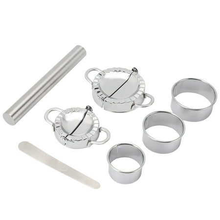 Suzant Dumplings Maker 7 Pack Stainless Steel Easy Pie Ravioli Empanadas Press Mold Pierogi Cutter Wrappers Pastry Making Tools
Suzant Dumplings Maker 7 Pack Stainless Steel Easy Pie Ravioli Empanadas Press Mold Pierogi Cutter Wrappers Pastry Making Tools