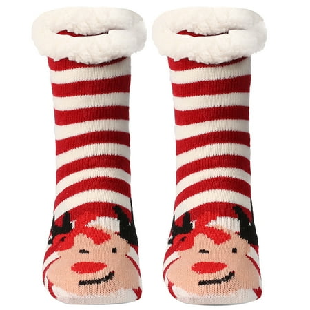 Christmas Slipper Socks Cartoon Cozy Soft Home Socks Holiday Socks for Men Women
Christmas Slipper Socks Cartoon Cozy Soft Home Socks Holiday Socks for Men Women