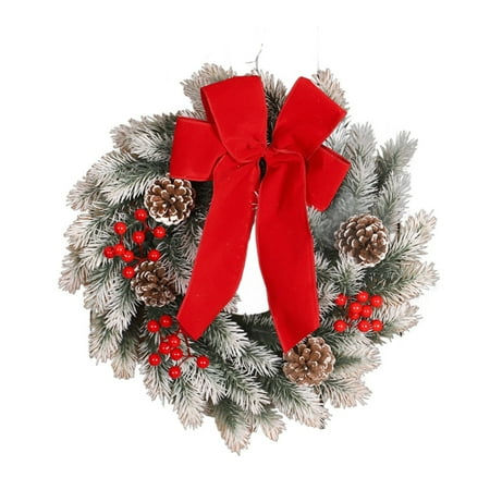 Wedding Party Home Garden Decoration Red Ribbon Bow Christmas Wreath White PE Red Fruit Ring Decoration Wall Hanging Christmas Decoration
Wedding Party Home Garden Decoration Red Ribbon Bow Christmas Wreath White PE Red Fruit Ring Decoration Wall Hanging Christmas Decoration