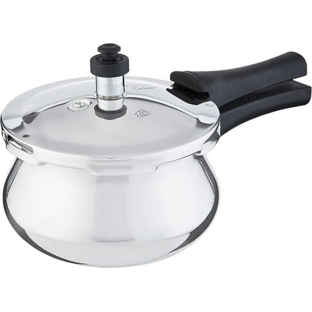 Deluxe Stainless Steel Baby Handi Pressure Cooker 2-Liter 2 LITER HANDI