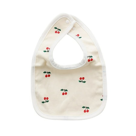 Bib Baby Burp Cloth Cute Soft Cotton- Bibs for Baby Girl Shower Birthday Gifts