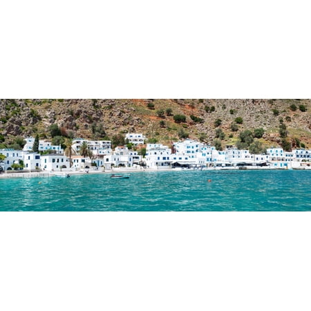 View of the Loutro Chania Crete Greece Stretched Canvas - Panoramic Images (27 x 9)