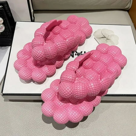 Women‘s PVC Bubble Slippers Indoor Soft Sole Flip-flops Solid Color House Slippers Women‘s Footwear
Women‘s PVC Bubble Slippers Indoor Soft Sole Flip-flops Solid Color House Slippers Women‘s Footwear
