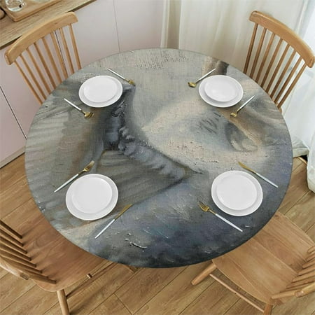 Palnkart Swan Snow Wings Round Table Cover Stain Resistant Washable Indoor Outdoor Tablecloth Kitchen Dining Wedding Parties 100% Polyester Fiber 31-35
Palnkart Swan Snow Wings Round Table Cover Stain Resistant Washable Indoor Outdoor Tablecloth Kitchen Dining Wedding Parties 100% Polyester Fiber 31-35