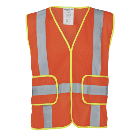 Ironwear 1289 Class 2 Safety Vest w/ Chevron Tape & Wraparound Hook & Loop Closure
Ironwear 1289 Class 2 Safety Vest w/ Chevron Tape & Wraparound Hook & Loop Closure