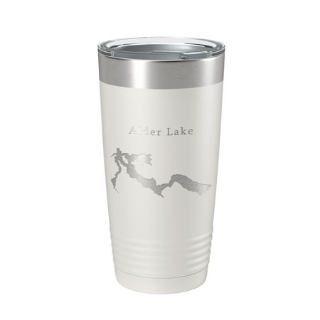 Alder Lake Map Tumbler Travel Mug Insulated Laser Engraved Coffee Cup Washington 20 oz White
Alder Lake Map Tumbler Travel Mug Insulated Laser Engraved Coffee Cup Washington 20 oz White
