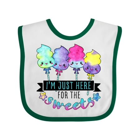 Inktastic I m Just Here for the Sweets with Spun Sugar Candy Gift Baby Boy or Baby Girl Bib
Inktastic I m Just Here for the Sweets with Spun Sugar Candy Gift Baby Boy or Baby Girl Bib