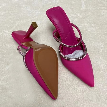 NECHOLOGY High Heel Flip Flops for Women European And American Foreign Trade Fashion High High Knee Boots for Women Heel Wide Calf Hot Pink 7
NECHOLOGY High Heel Flip Flops for Women European And American Foreign Trade Fashion High High Knee Boots for Women Heel Wide Calf Hot Pink 7