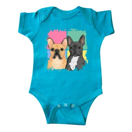 Inktastic French Bulldogs with Colorful Grunge Background Gift Baby Boy or Baby Girl Bodysuit
Inktastic French Bulldogs with Colorful Grunge Background Gift Baby Boy or Baby Girl Bodysuit