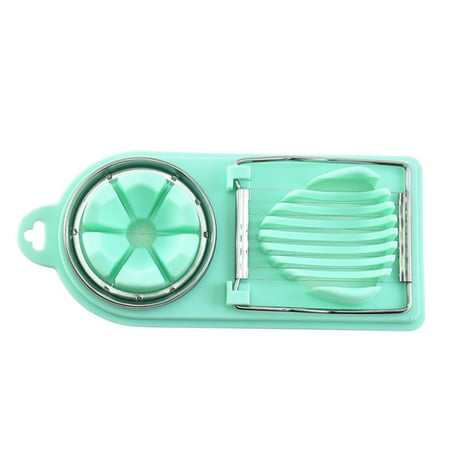 Multifunctional Egg r Cutter 2 in 1 Egg Cutter Stainless Steel Fruit r For Kitchen Accessories Light Green
Multifunctional Egg r Cutter 2 in 1 Egg Cutter Stainless Steel Fruit r For Kitchen Accessories Light Green