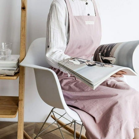 Outfmvch Women Aprons For Kitchen Cooking With Pockets Cute Baking Painting Gardening Cleaning Cotton Linen Cross Back Pink One Size
Outfmvch Women Aprons For Kitchen Cooking With Pockets Cute Baking Painting Gardening Cleaning Cotton Linen Cross Back Pink One Size