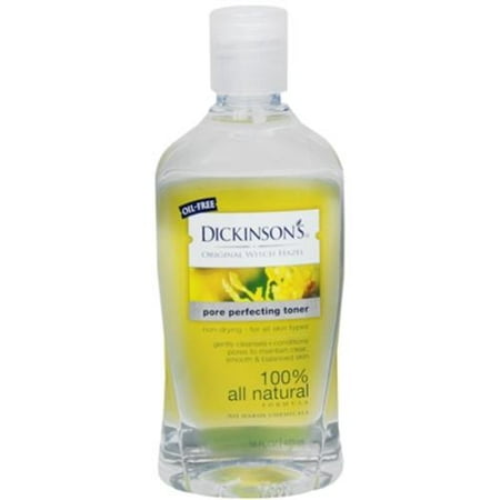 Dickinson's Witch Hazel Pore Perfecting Toner 16 oz (Pack of 4)
