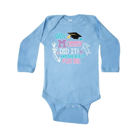 Inktastic My Mommy Did It and She Did it For Me with Graduation Cap Gift Baby Girl Long Sleeve Bodysuit
Inktastic My Mommy Did It and She Did it For Me with Graduation Cap Gift Baby Girl Long Sleeve Bodysuit