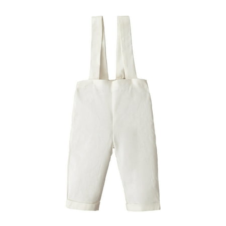 Kucnuzki Newborn Baby Boy Clothes 0 Months Infant Boy Pants Basic Pants 3 Months Suspender Solid Color Overalls Baby Boy Bib Pants White
Kucnuzki Newborn Baby Boy Clothes 0 Months Infant Boy Pants Basic Pants 3 Months Suspender Solid Color Overalls Baby Boy Bib Pants White
