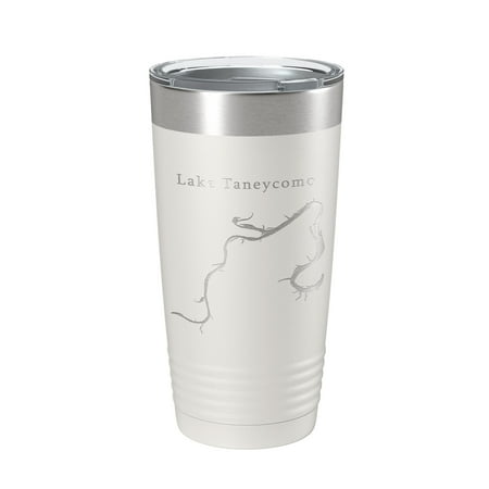 Lake Taneycomo Map Tumbler Travel Mug Insulated Laser Engraved Coffee Cup Branson Missouri 20 oz White
Lake Taneycomo Map Tumbler Travel Mug Insulated Laser Engraved Coffee Cup Branson Missouri 20 oz White