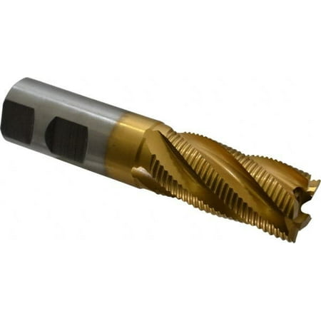 Hertel 1 Diam Fine Pitch 2 LOC 5 Flute Cobalt Roughing Square End Mill