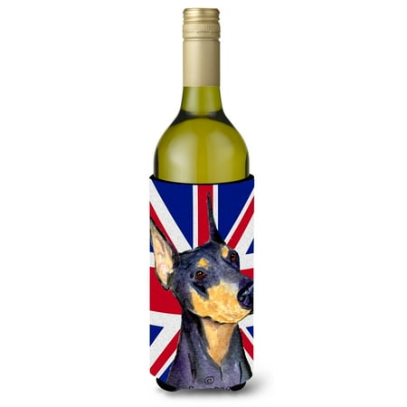 Carolines Treasures SS4937LITERK Doberman with English Union Jack British Flag Wine Bottle Hugger Wine Bottle
Carolines Treasures SS4937LITERK Doberman with English Union Jack British Flag Wine Bottle Hugger Wine Bottle