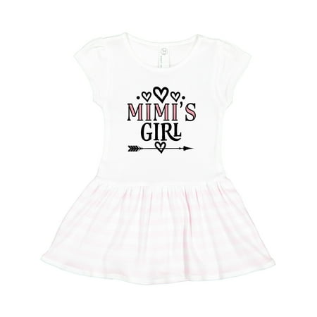 Inktastic Mimi Girl Granddaughter Gift Toddler Girl Dress