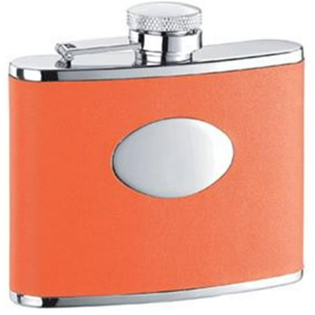 Visol VF1109 Sunbeam Orange Leather Stainless Steel 4oz Hip Flask
Visol VF1109 Sunbeam Orange Leather Stainless Steel 4oz Hip Flask