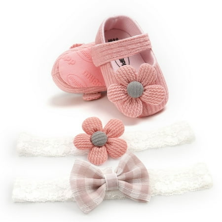Baby Girl Anti-Slip Casual Flower Shoes Newborns Soft Soled Crib Shoes+ Headbands Sets Pink
Baby Girl Anti-Slip Casual Flower Shoes Newborns Soft Soled Crib Shoes+ Headbands Sets Pink