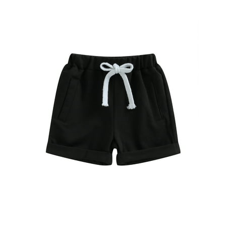 Bagilaanoe Toddler Baby Boys Shorts Elastic Short Pants 6M 12M 18M 24M 3T Kids Summer Casual Clothes