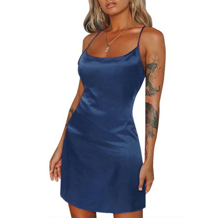 Nananla Women Homewear Spaghetti Strap Solid Color Unlined Bra Nightdress Nightwear Nightgown Sexy Lingerie Sets
Nananla Women Homewear Spaghetti Strap Solid Color Unlined Bra Nightdress Nightwear Nightgown Sexy Lingerie Sets
