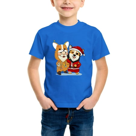 Envmenst Boys Short Sleeve T-Shirt Funny Corgi and Santa Claus Friends Corgi Christmas Light Graphic Kids Girls Cotton Tee Unisex
Envmenst Boys Short Sleeve T-Shirt Funny Corgi and Santa Claus Friends Corgi Christmas Light Graphic Kids Girls Cotton Tee Unisex