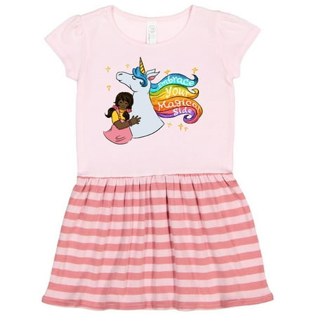 Inktastic Embrace Your Magical Side Girl Hugging A Unicorn Gift Toddler Girl Dress
Inktastic Embrace Your Magical Side Girl Hugging A Unicorn Gift Toddler Girl Dress