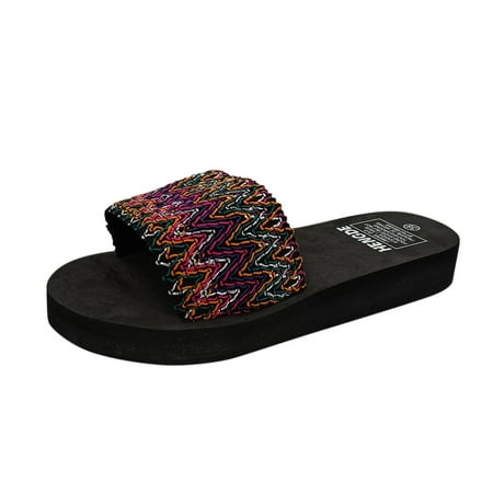 Slippers For Women Ladies Bohemian Beach Shoes Platform Slippers Causal Shoes Tall Slipper Boots for Women Women s Slippers Size 8.5 W
Slippers For Women Ladies Bohemian Beach Shoes Platform Slippers Causal Shoes Tall Slipper Boots for Women Women s Slippers Size 8.5 W