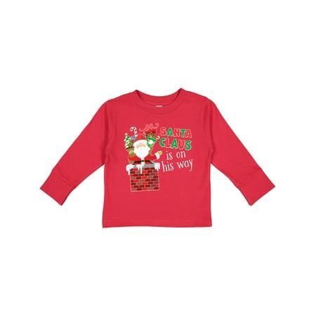 Inktastic Santa Claus Is On His Way Christmas Gift Toddler Boy or Toddler Girl Long Sleeve T-Shirt
Inktastic Santa Claus Is On His Way Christmas Gift Toddler Boy or Toddler Girl Long Sleeve T-Shirt