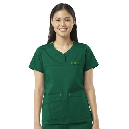 Patience - Women s Curved Notch Neck Top