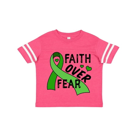 Inktastic Mental Health Awareness Faith over Fear Gift Toddler Boy or Toddler Girl T-Shirt
Inktastic Mental Health Awareness Faith over Fear Gift Toddler Boy or Toddler Girl T-Shirt
