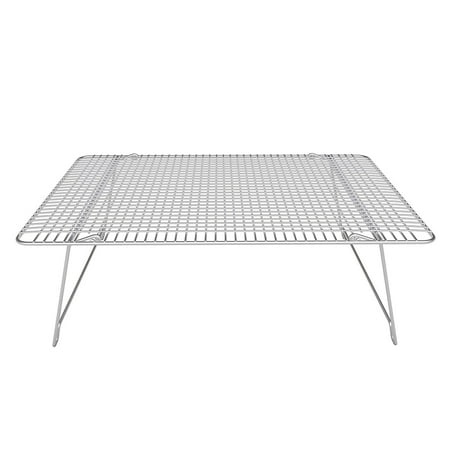 Ksruee Stainless Steel Cooling Racks | Cookie Cooling Racks | Stackable Grid Wire Racks With Collapsible Folding Legs Wire Rack For Baking Cooking And Baking
Ksruee Stainless Steel Cooling Racks | Cookie Cooling Racks | Stackable Grid Wire Racks With Collapsible Folding Legs Wire Rack For Baking Cooking And Baking