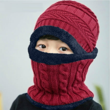 RPVATI Toddler Baby Child Children Kids Warm Knitted Beanie Hats Winter Soft Fleece Lined Hats with Scarf 2Y~8Y
RPVATI Toddler Baby Child Children Kids Warm Knitted Beanie Hats Winter Soft Fleece Lined Hats with Scarf 2Y~8Y