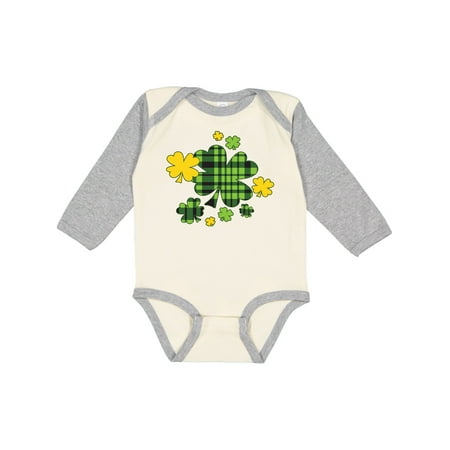 Inktastic St. Patrick s Day Plaid Green and Yellow Shamrocks Gift Baby Boy or Baby Girl Long Sleeve Bodysuit
Inktastic St. Patrick s Day Plaid Green and Yellow Shamrocks Gift Baby Boy or Baby Girl Long Sleeve Bodysuit